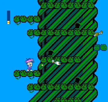 Jumpin' Kid - Jack to Mame no Ki Monogatari (Japan) screen shot game playing